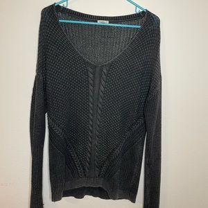 Nordstrom BP grey knit pull over sweater